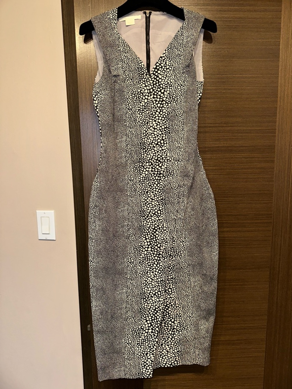 Antonio Berardi Black & Gray Dress - Designer Label Italy size 40
